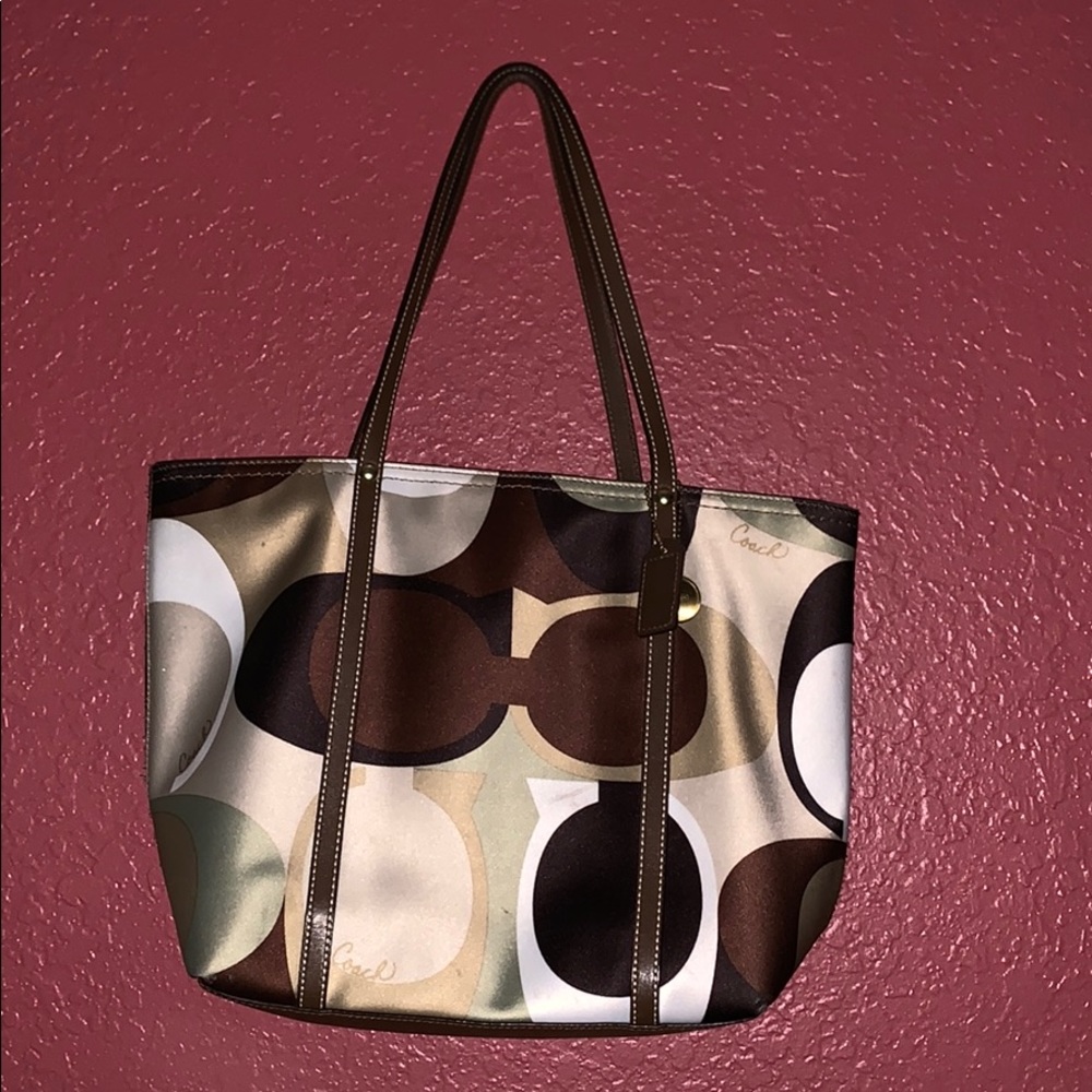 Earth Tone Coach Purse